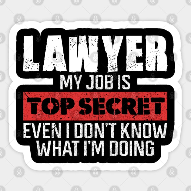 Lawyer gifts Sticker by SerenityByAlex